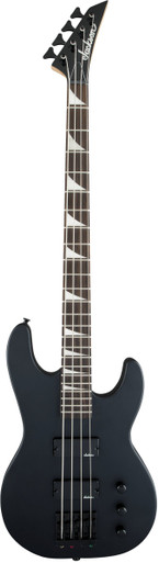 Jackson JS2 Concert Bass Guitar in Satin Black with Amaranth Fretboard - Image 2
