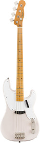 Squier Classic Vibe 50s Precision Bass Guitar in White Blonde - Image 3