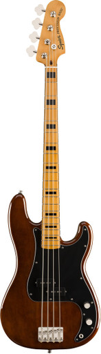 Squier Classic Vibe 70s Precision Bass Guitar in Walnut - Image 2