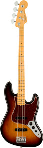 Fender American Professional II Jazz Bass Guitar In 3-Colour Sunburst with Maple Fingerboard - Image 3