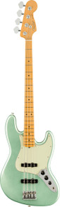 Fender American Professional II Jazz Bass Guitar In Mystic Surf Green with Maple Fingerboard - Image 3
