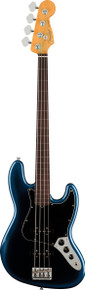 Fender American Professional II Jazz Bass Guitar Fretless In Dark Night with Rosewood Fingerboard - Image 3