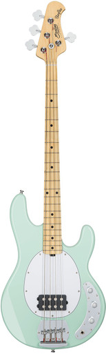 Sterling by Music Man StingRay Ray4 Bass Guitar in Mint Green - Image 2