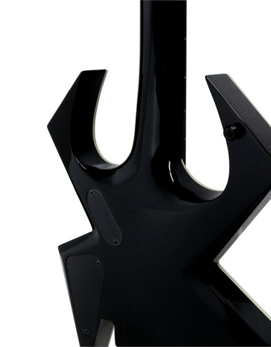 BC Rich Legacy Series Widow 5 Bass Guitar in Black - Image 2