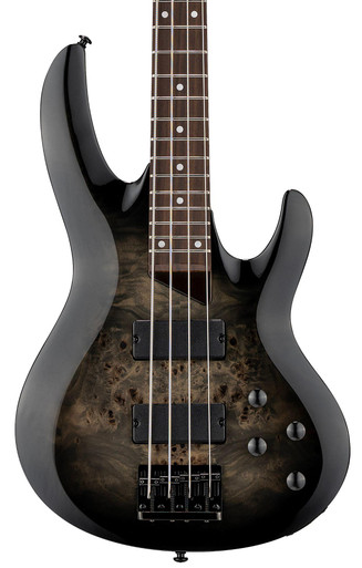 ESP LTD B-204DX Bass Guitar in Black Burst - Image 1