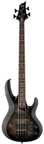 ESP LTD B-204DX Bass Guitar in Black Burst - Image 3