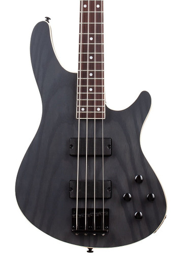 Schecter C-4 Standard Bass Guitar in Charcoal Satin - Image 1