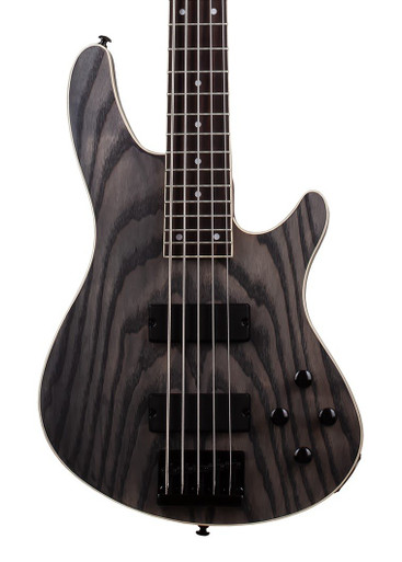 Schecter C-5 Standard Bass Guitar in Charcoal Satin - Image 1