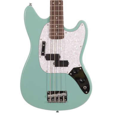 Eastcoast MSB Short Scale Bass Guitar In Daphne Blue With Rosewood Fretboard