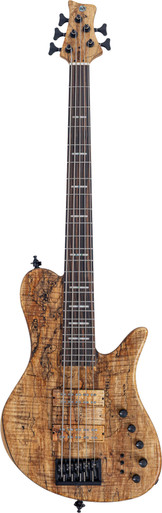 Sire F10 Dx 5 Bass Guitar in Natural Spalted Maple Top - Image 2