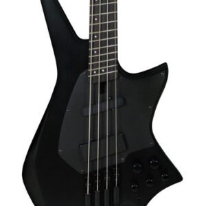 Hils HZB4 Headless Bass Guitar in Satin Black