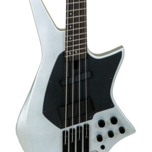 Hils HZB4 Headless Bass Guitar in Satin Silver