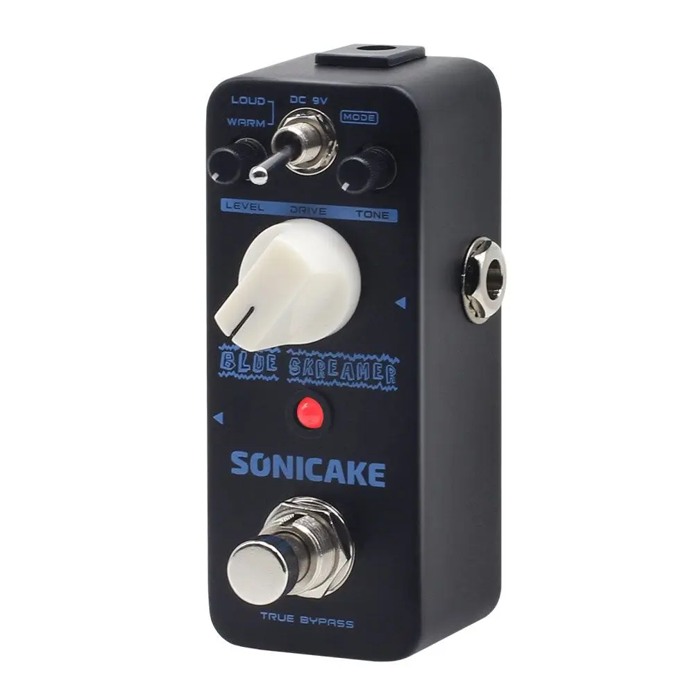 Sonicake QSS-02 Blue Skreamer Vintage Dumble Blues Analog Overdrive Pedal