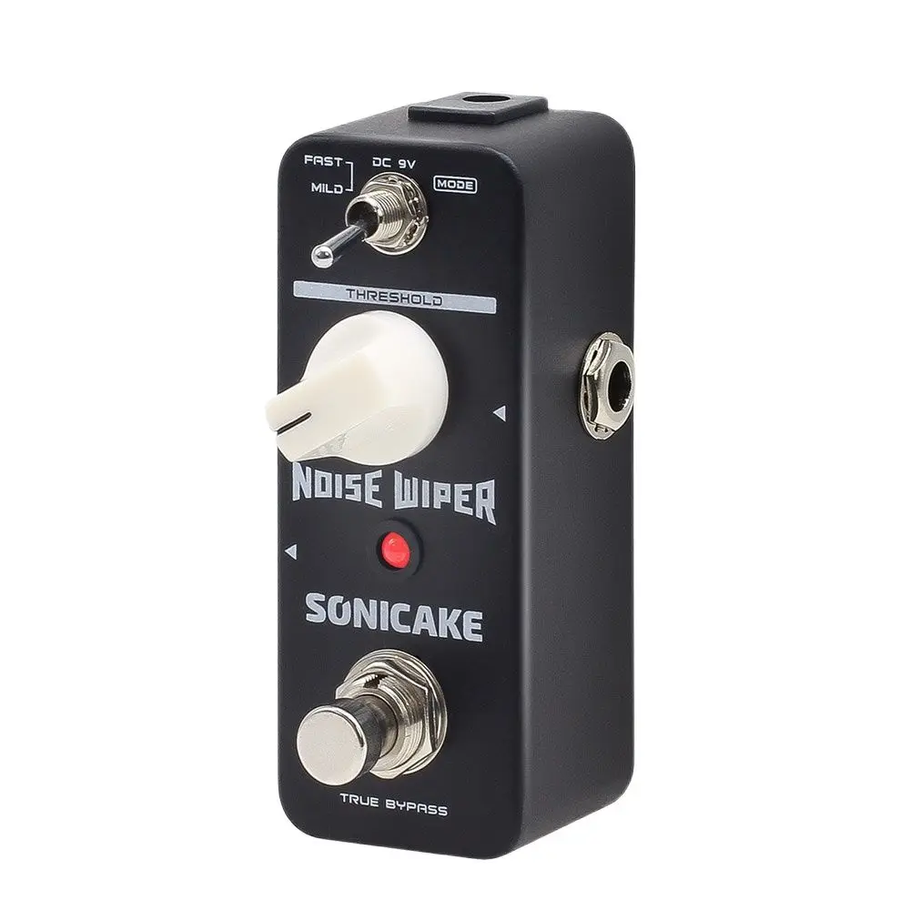 Sonicake QSS-14 Noise Wiper True Bypass Noise Gate Bass Pedal