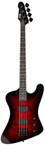 ESP LTD PHOENIX-204DX Bass Guitar in Red Burst - Image 3