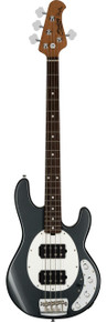 Sterling by Music Man StingRay RAY34 HH Bass Guitar in Charcoal Frost - Image 3