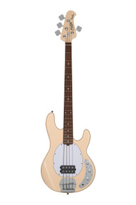 Sterling by Music Man Sub Series StingRay Ray 4 Bass Guitar in Vintage Cream - Image 3
