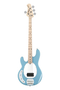 Sterling by Music Man Sub Stingray Ray4 Left Handed Bass Guitar in Chopper Blue - Image 3