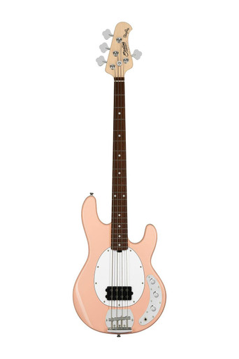 Sterling by Music Man Sub Stingray Ray4 Bass Guitar in Pueblo Pink - Image 2