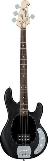 Sterling By Music Man SUB Stingray 4 Trans Black Satin RN Bass Guitar - Image 2
