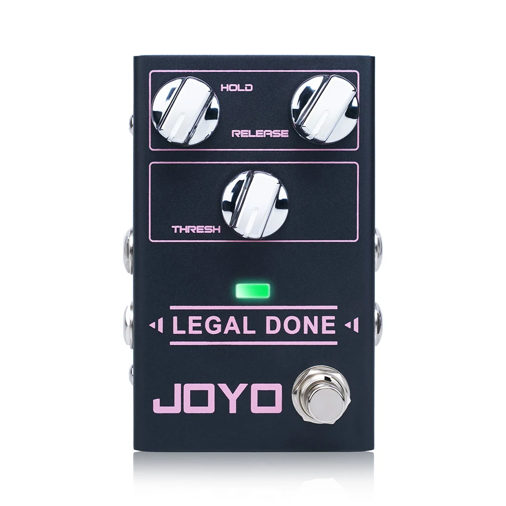 Joyo R-23 LEGAL DONE Noise Gate Pedal Unique Niose Reduction Pedal Support 2-wire