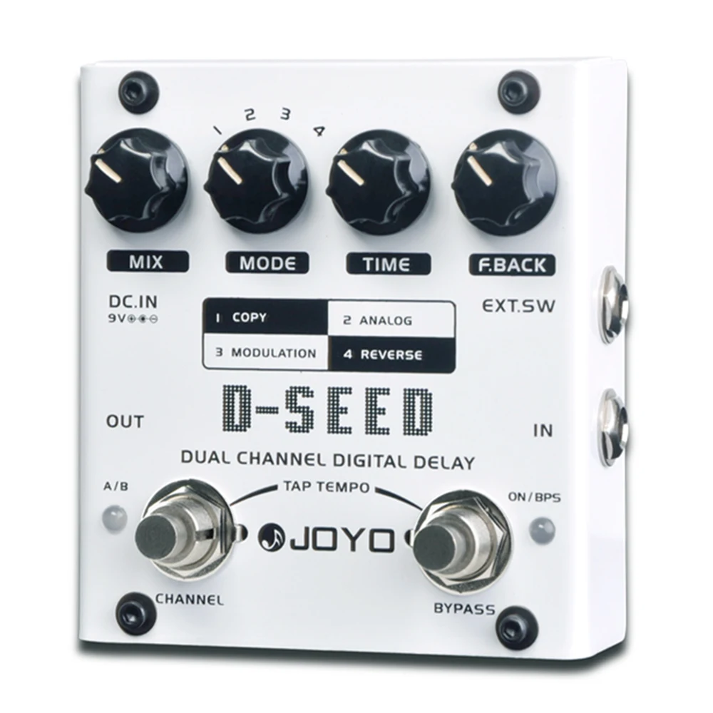 JOYO D-SEED Dual Channel Digital Delay Effector Delay