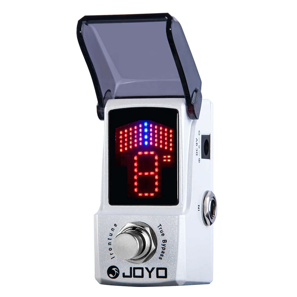 Joyo JF-326 IRONTUNE Tuner Pedal High Precision Sensitivity Tuning Function LED Display Tuner