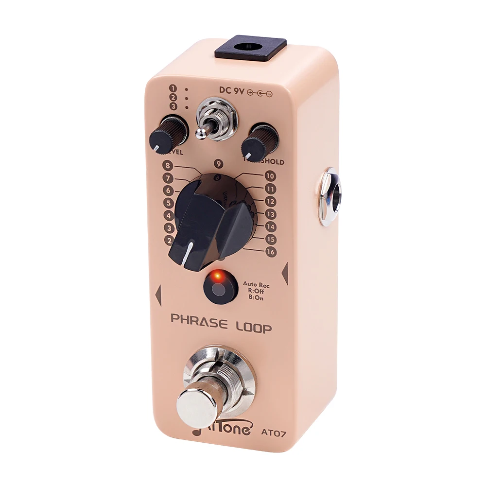 Joyo AT-07 AITONE Series Looper Pedal Auto Recording Mode 3 Saving Banks 16