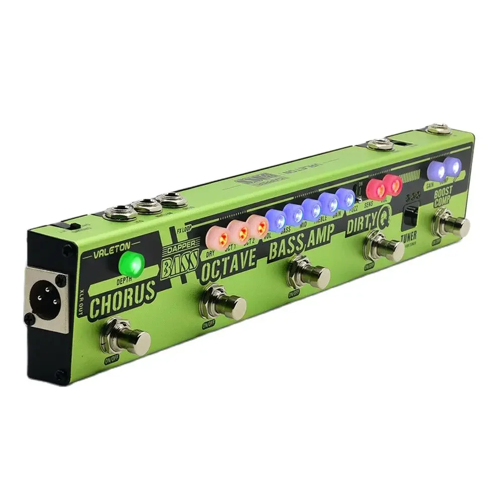 Valeton VES-2 Dapper BASS Multi Pedal Strip 6 in