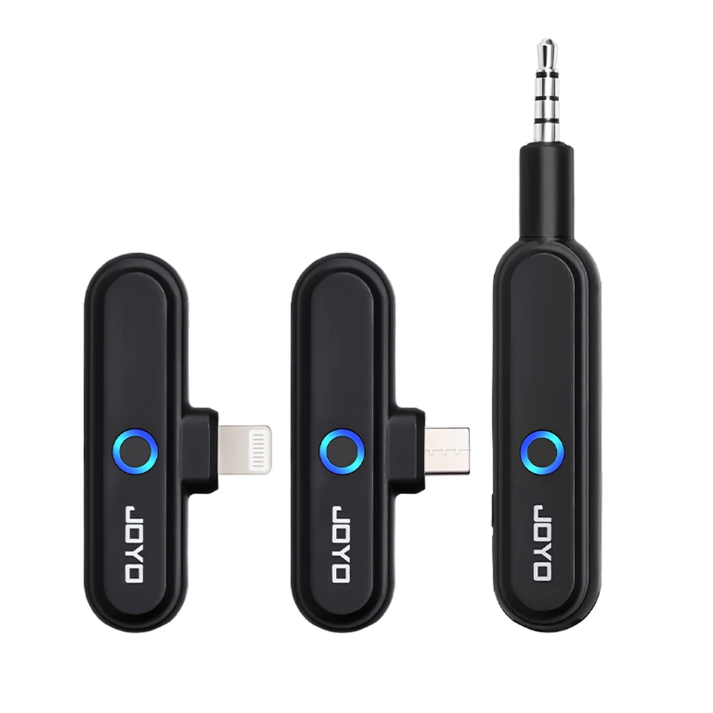 Joyo JW-05R Wireless System Low Noise Low Latency Wireless Transmitter Receiver Live Streaming