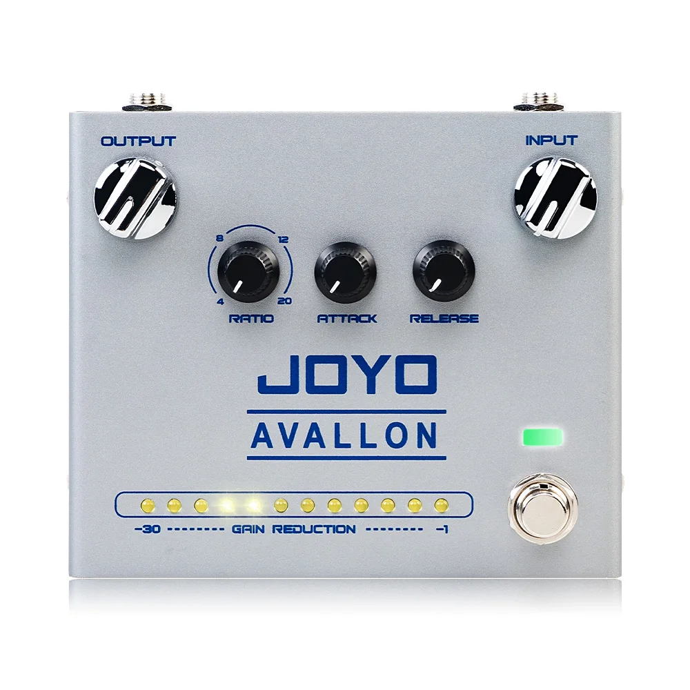 Joyo R-19 AVALLON Compressor Pedal Classic Compressor Circuit Enhanced Dynamic Feedback Warmer Richer