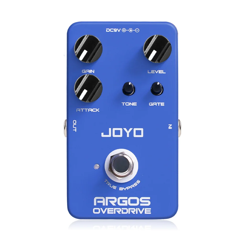 Joyo JF-23 ARGOS OVERDRIVE Pedal 6 Overdrive Tones Built-in Noise Gate Circuit True