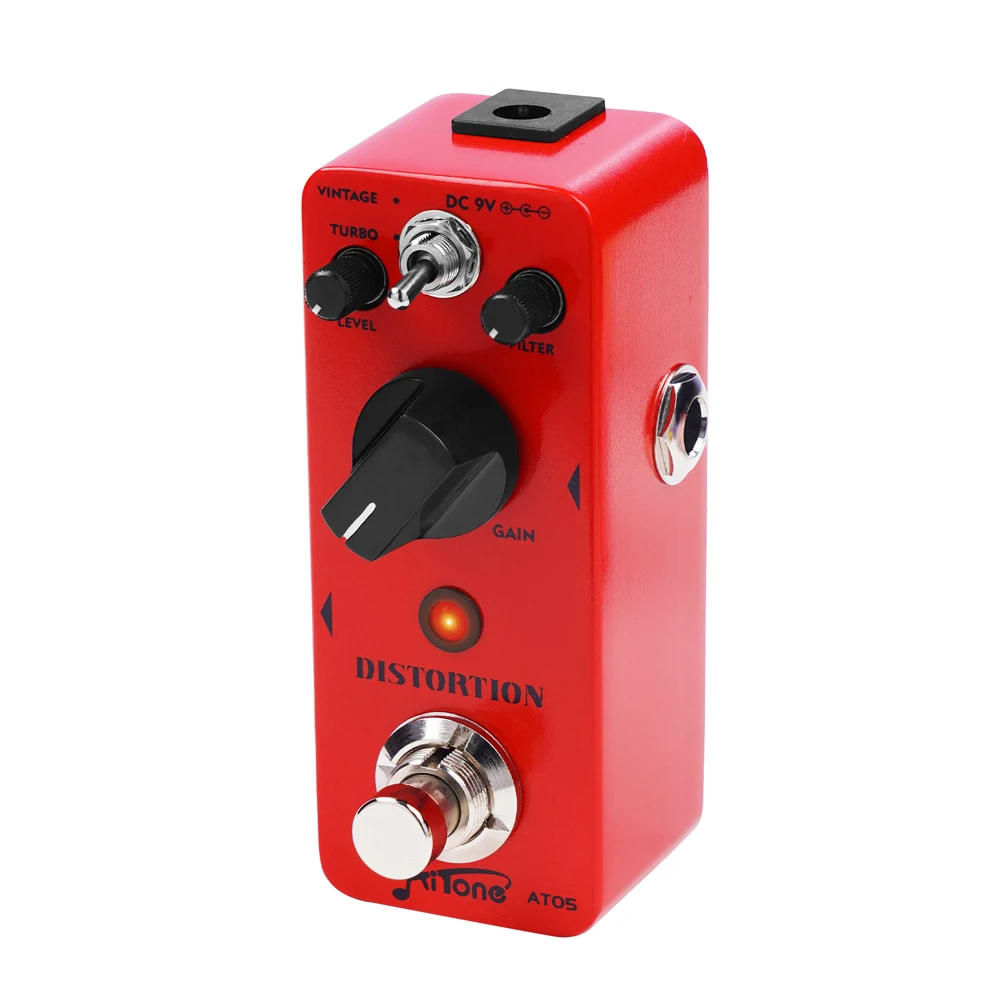 Joyo AT-05 AITONE Series Distortion Pedal 2 Practical Mode Vintage Turbo Adjustable Gain