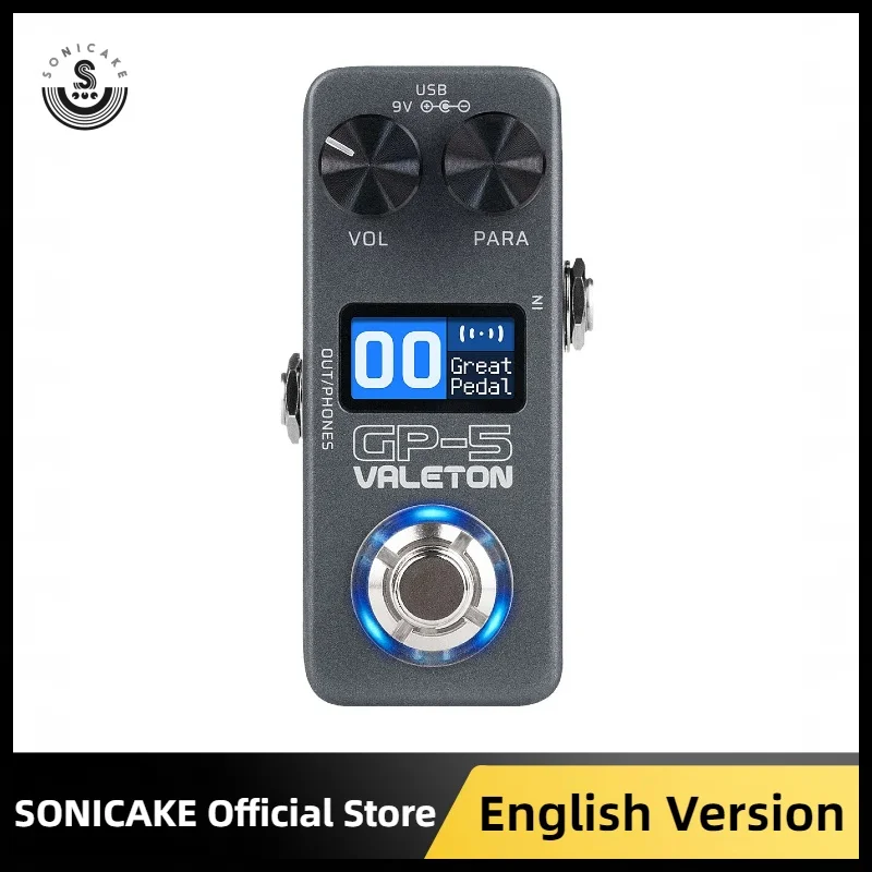 Valeton GP-5 Super Compact Multi-Effects Processor NAM IR