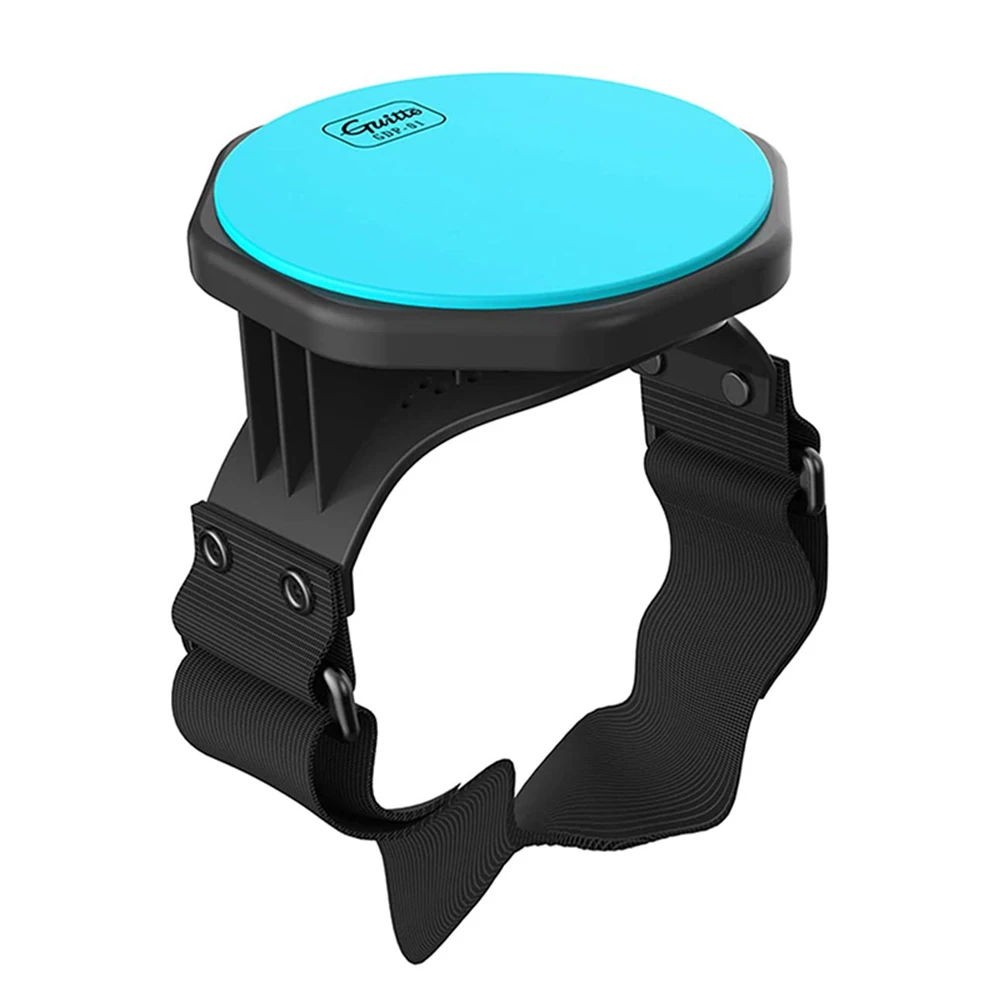 Joyo GDP-01 Guitto Series Drum Practice Pad Silicone Drum Pad Holder Stand Adjustable
