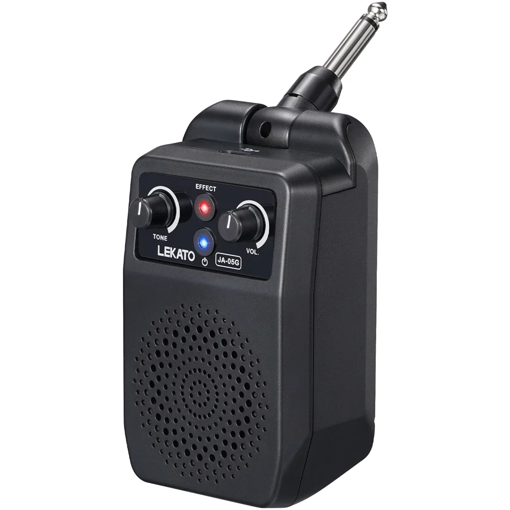 Lekato 5W Mini Amp Portable Amp Bluetooth Built-in