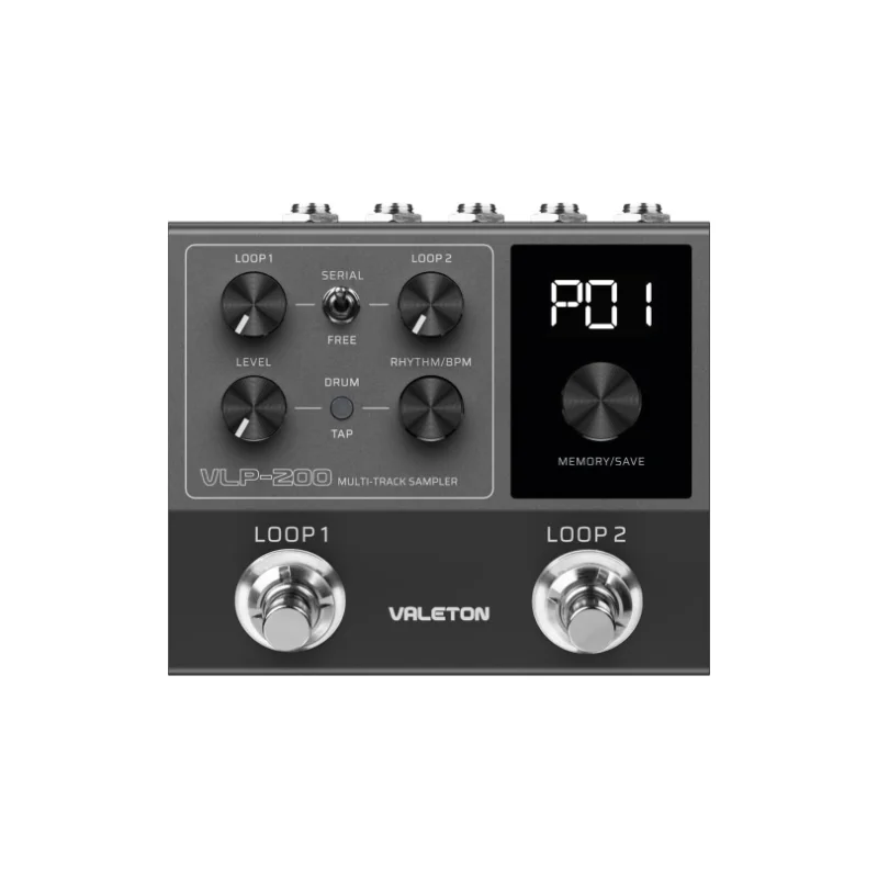 Valeton VLP-200 Multi-Track Sampler - Two full-featured loopers