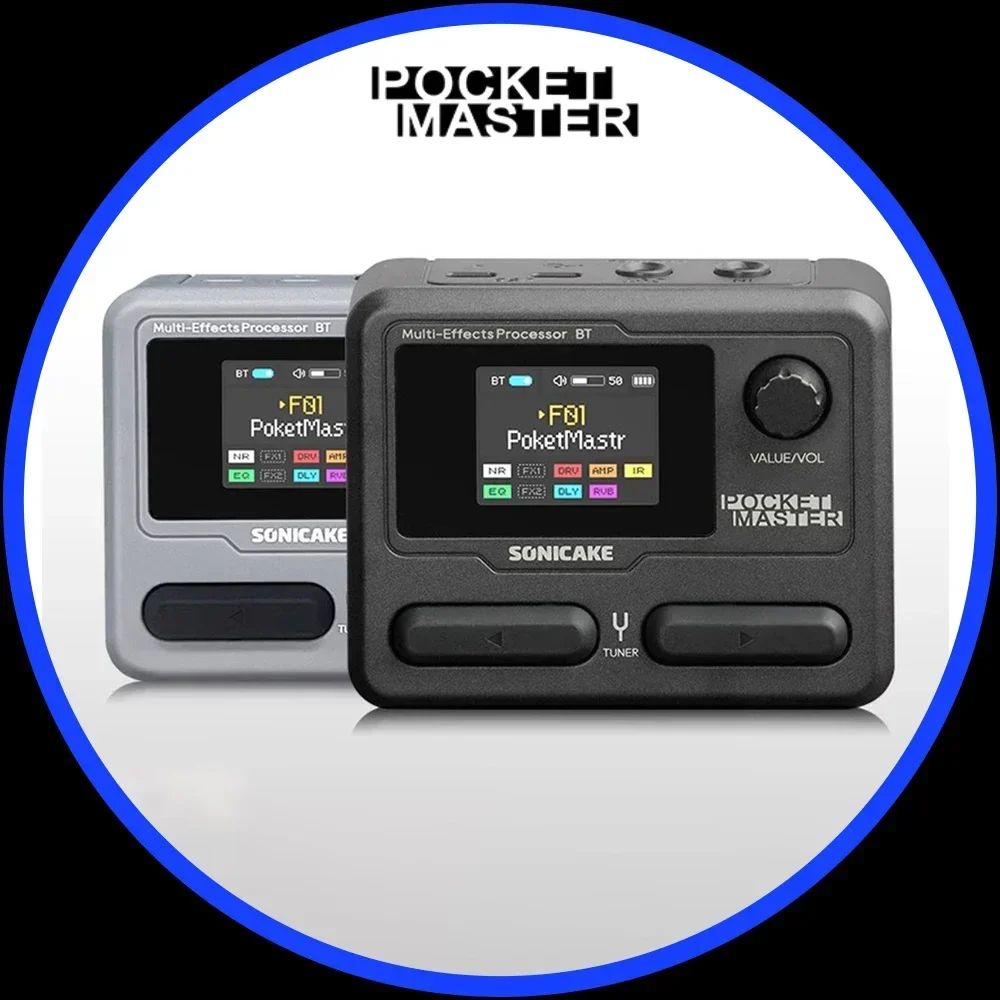 SONICAKE Pocket Master Bass Amplifier Customized 1 77 LCD Screen