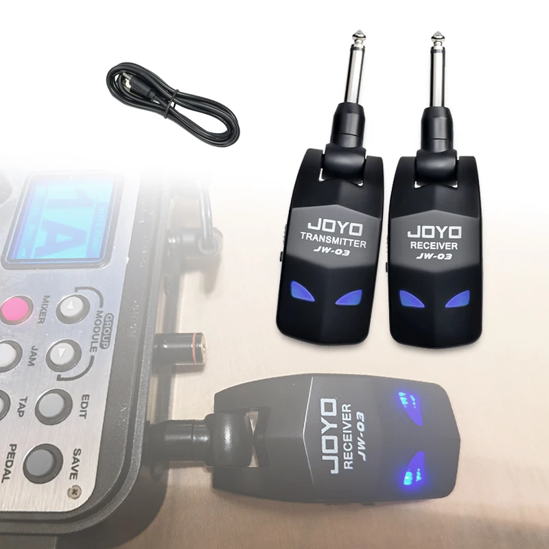 Joyo JW-03 Wireless Transmitter Receiver 2 4G Digital Wireless System Bass Amplifier