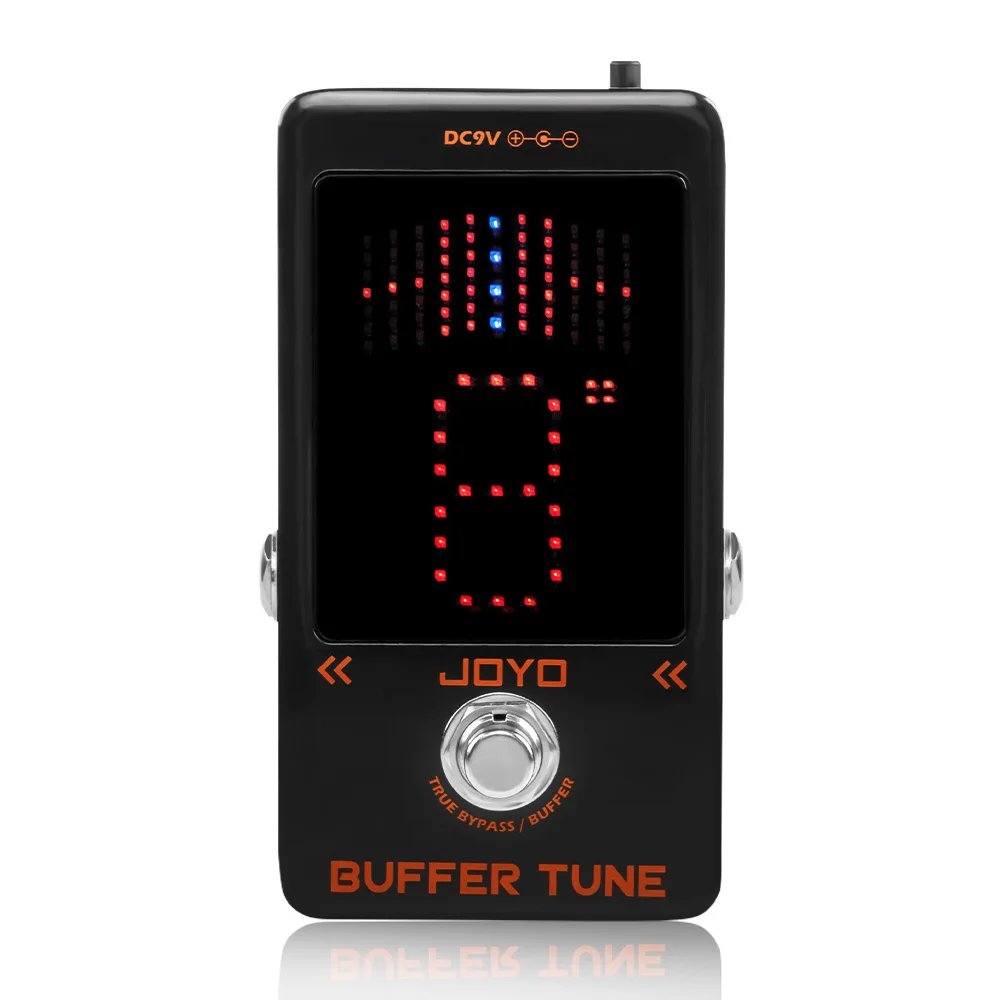 Joyo JF-19 BUFFER TUNE Pedal Independent Analog Buffer Switch High Precision Tuner Function