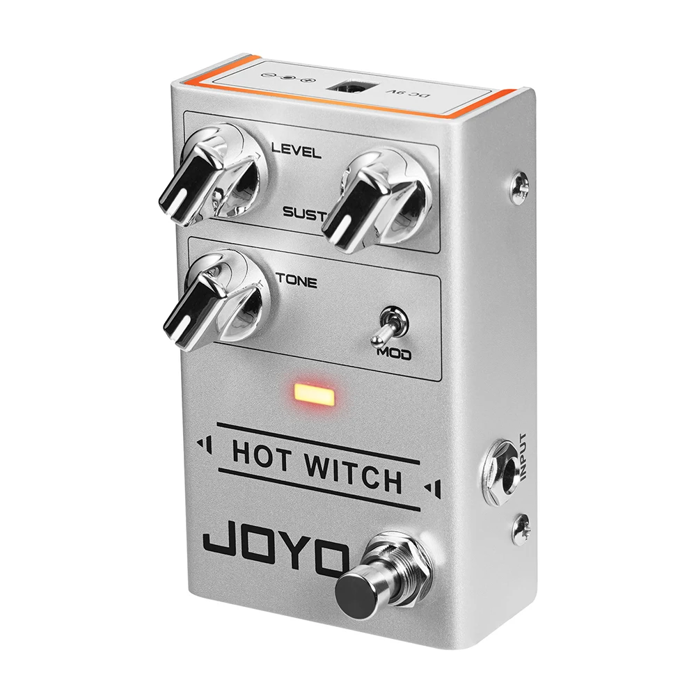 Joyo R-25 Fuzz Pedal WITCH Retro Modern Pedal Deep Smooth Lows Fuzz Guitarists
