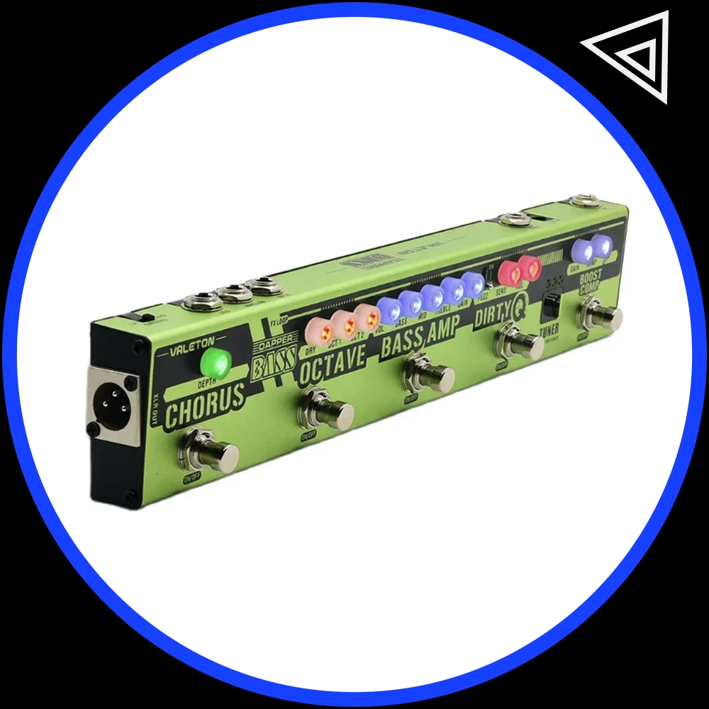 Valeton VES-2 Dapper BASS Multi Pedal Strip 6