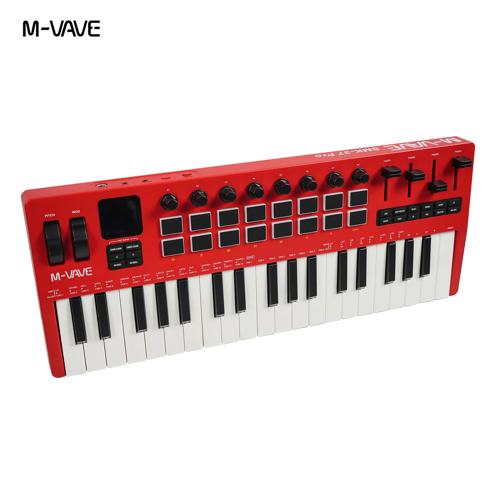 M-Vave SMK-37 PRO 37 Key Keyboard MIDI Controller