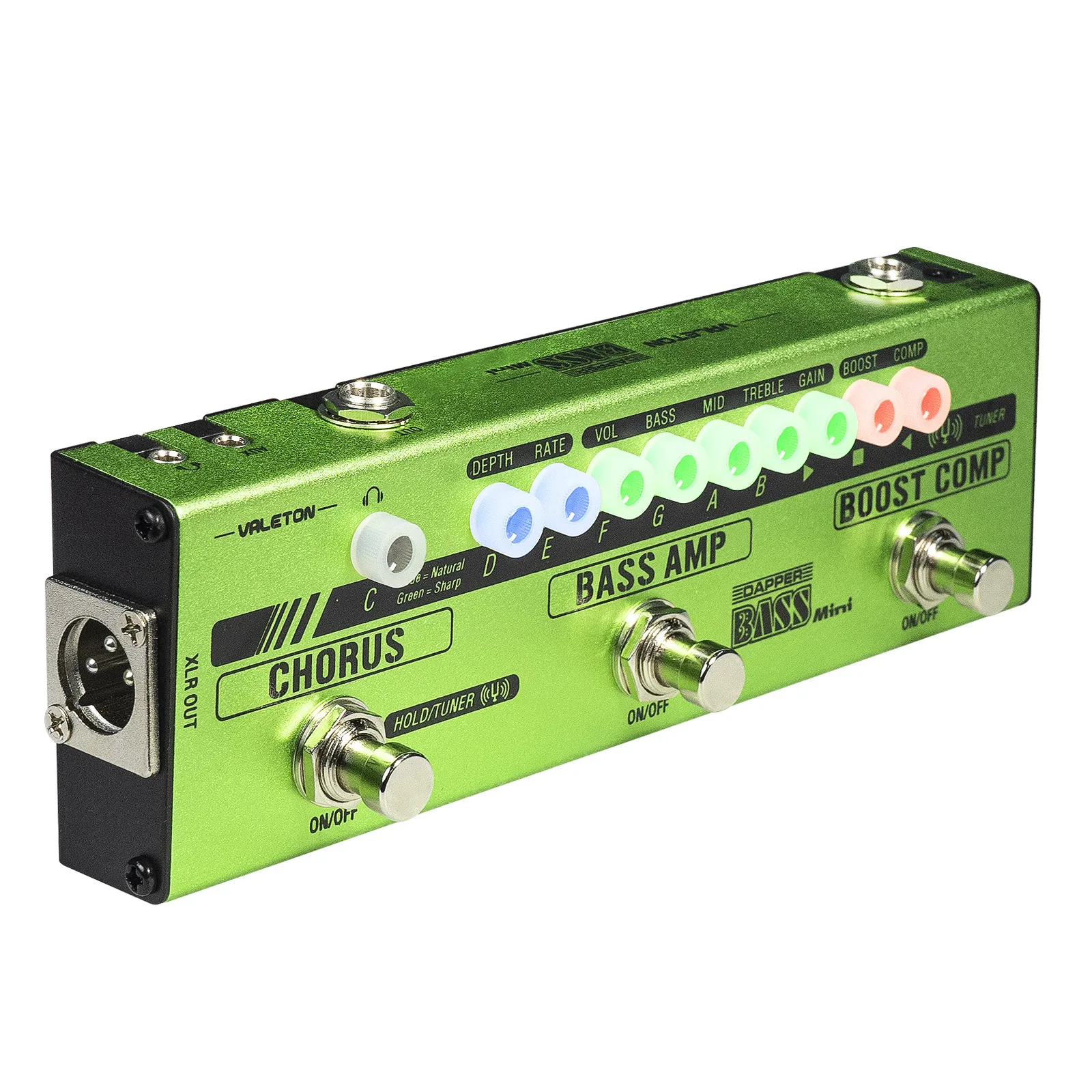 Valeton MES-2 Dapper Bass Mini Stage Session Gigging practice