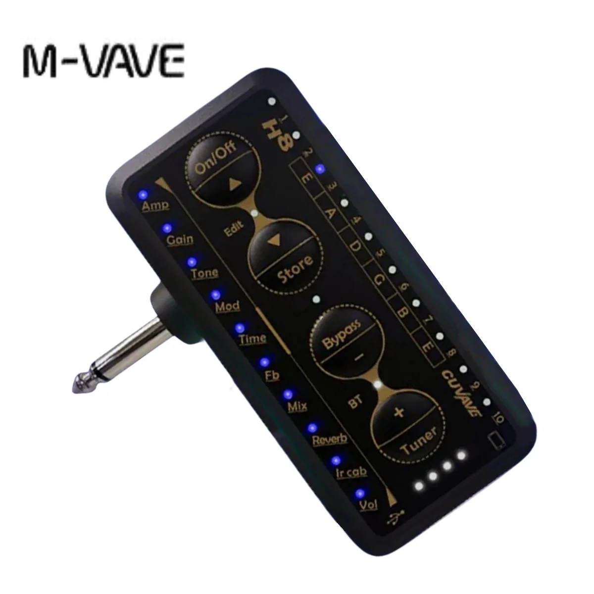 M-Vave H8 Headphone Amplifier Portable Rechargeable Mini Headphone