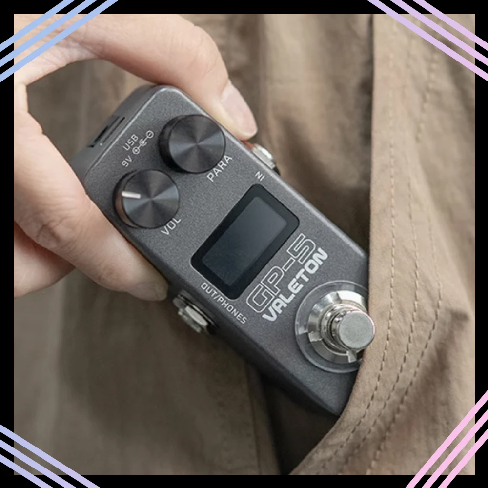 Valeton GP-5 Integrated Device Processor Box simulating overload