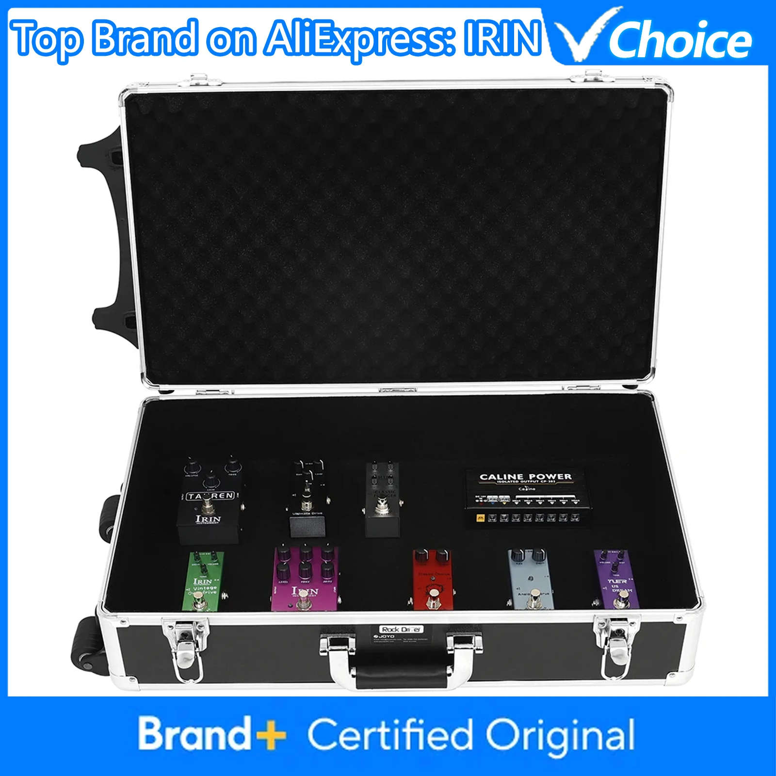 Joyo Portable Single Pedal Box Flying Box Pedal Board Bag Pedalboard Pedal Accessories