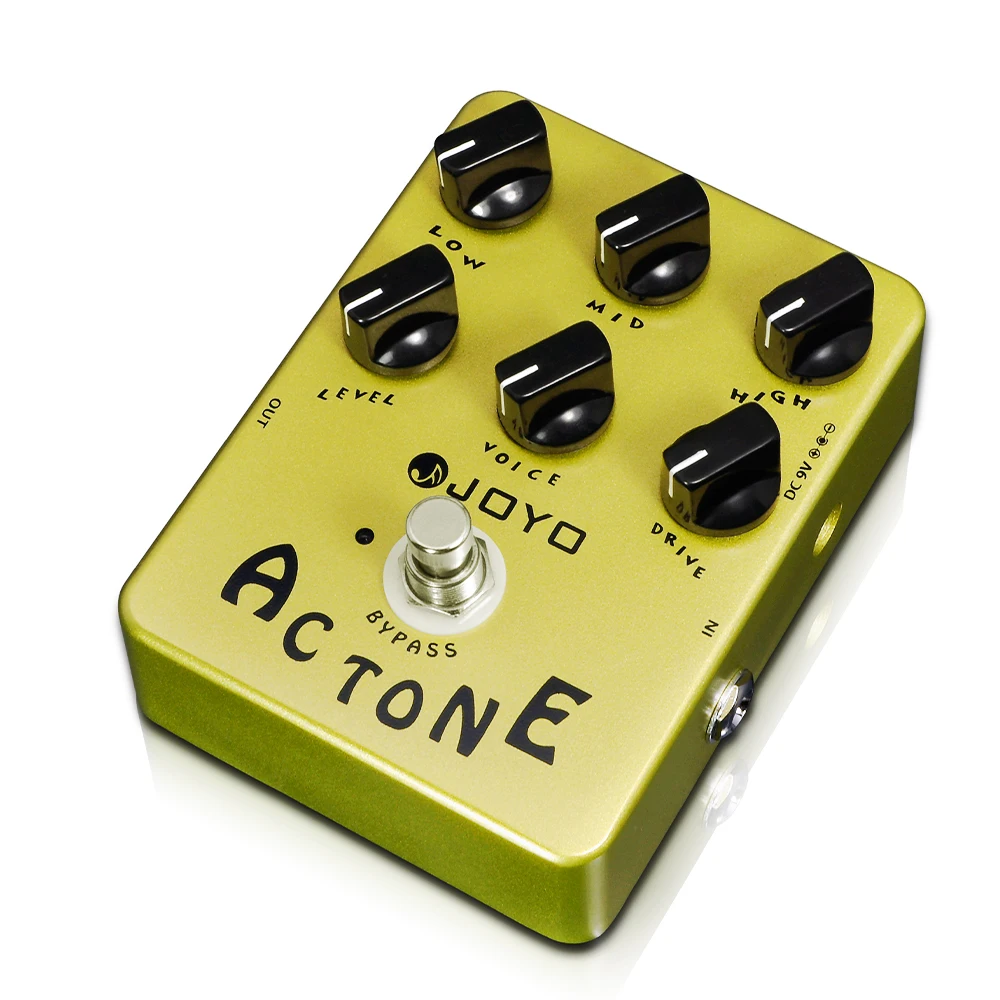 Joyo JF-13 AC TONE Overdrive Pedal Simulate from AC-30 Tube Amplifier Classic British