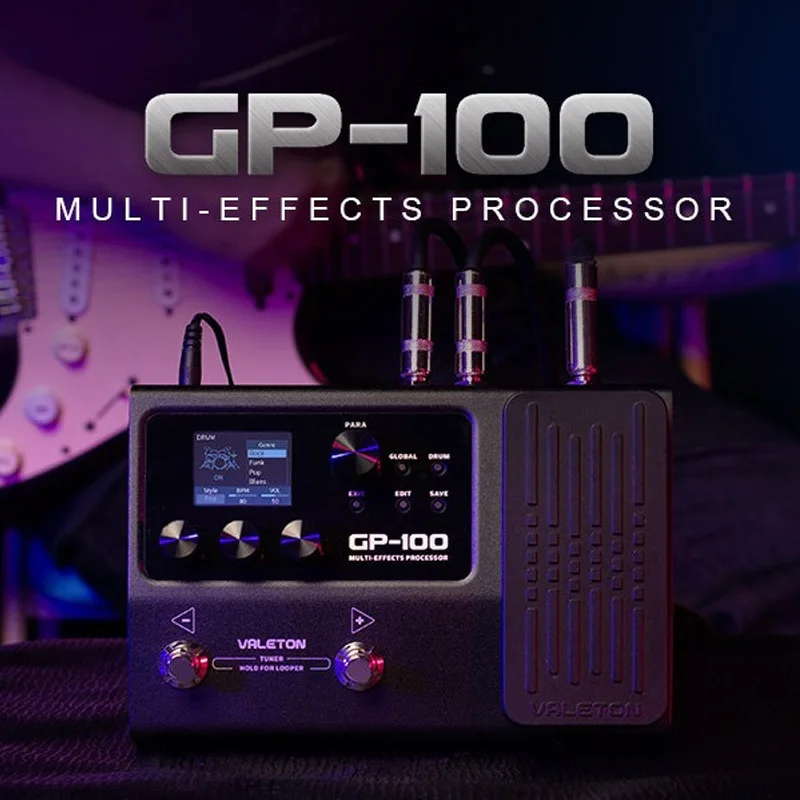 Valeton GP-100 Multi Comprehensive Acoustic Bass Drum Machine