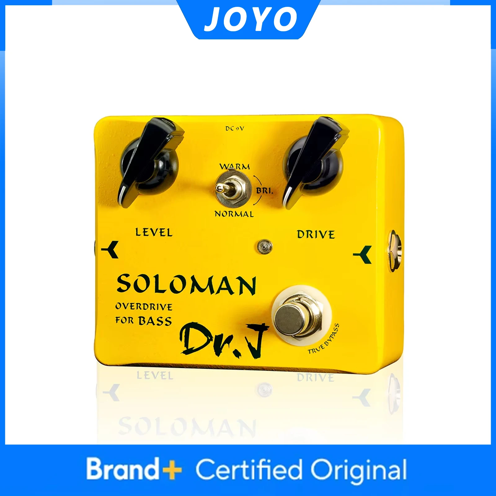 Joyo D52 Bass Pedal SOLOMAN Overdrive Pedal True Bypass Design From Rock to
